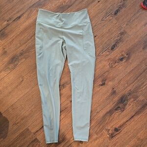 Light Green High-Waisted Leggings